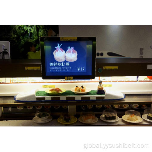 Conveyor Belt Sushi Linear track meal delivery device Supplier